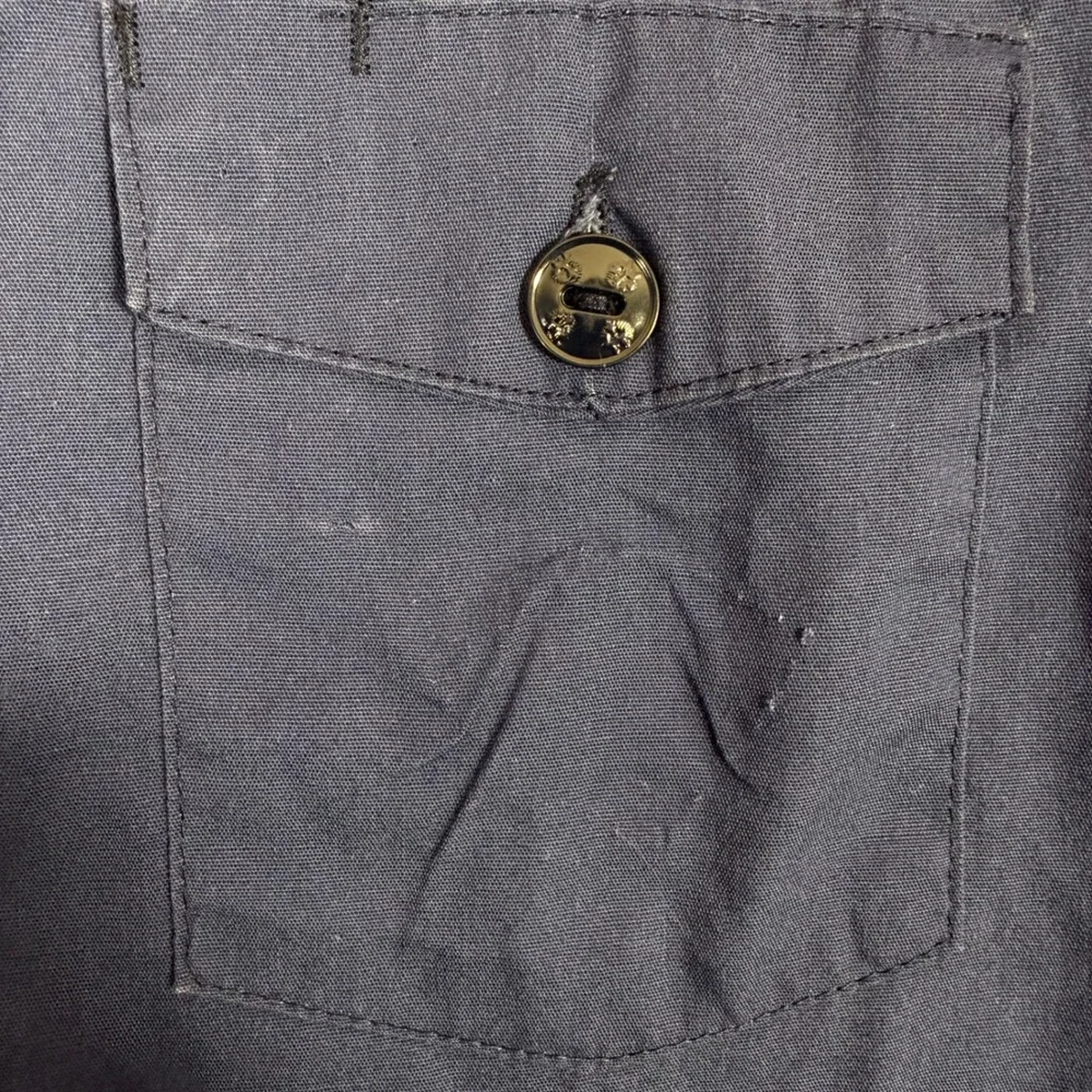 Boy Scouts of America Uniform Shirt Vintage Patches Boys Size 8 Blue Cotton GUC